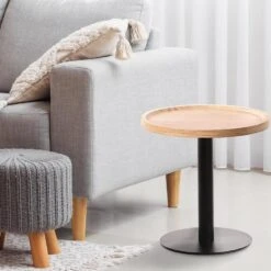 CLP Bijzettafel Aspen Mat Zwart Frame - Hout - Natura 8 CLP Bijzettafel Aspen Mat Zwart Frame - Hout - Natura -Leenbakker Winkel 016999e864394b9f84a595d23d31e873