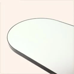 MISOU Spiegel Passpiegel Zwart Ovaal Hangend 112x40cm Glas Spiegels 17 MISOU Spiegel Passpiegel Zwart Ovaal Hangend 112x40cm Glas Spiegels -Leenbakker Winkel 023c8cfb252140948dafd8de04217e10