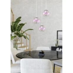 EGLO Ariscani 2 Hanglamp - E27 - Ø 42,5cm-gekleurd Glas - Chroom -Leenbakker Winkel 037f749b45ea48318cb2e12c12e022d7