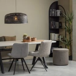 WOOOD Imme Bankje - Grenen - Zwart - 45x110x35 -Leenbakker Winkel 0406e4c2f50743c6ae2db41a839422a4