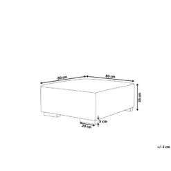 LUNGO - Ottomaan - Beige - Corduroy -Leenbakker Winkel 05041fa87b2a4b11b65660e7a5ca91c5