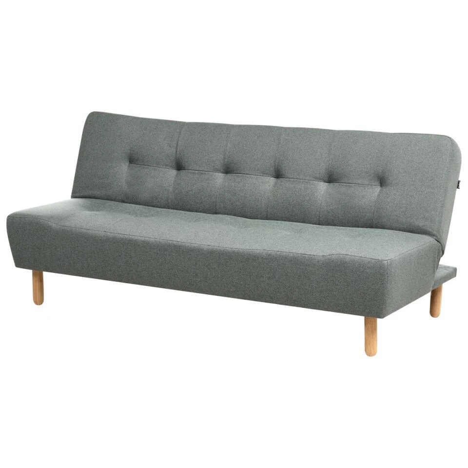 ALSTEN - Slaapbank 3-zits - Groen - Stof 5 ALSTEN - Slaapbank 3-zits - Groen - Stof - Afbeelding 5