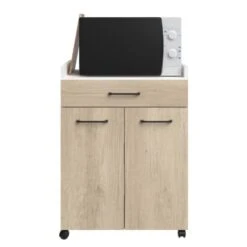 Keukenkastje Maleficent Met Wieltjes - 2 Deuren & 1 Lade - Eikdecor -Leenbakker Winkel 059437573d6e4ceebb6733533fd9e262