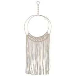 Beliani Wanddecoratie ALUVA - Beige Katoen -Leenbakker Winkel 05d6b5bce9ea44c494a989ba9d449755