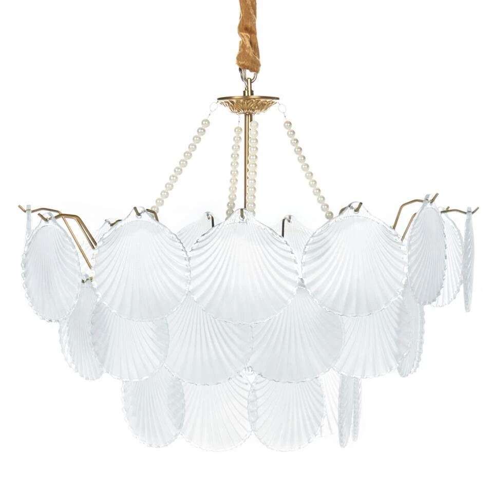 BIGOTE - Kroonluchter - Messing/Transparant - Glas 3 BIGOTE - Kroonluchter - Messing/Transparant - Glas - Afbeelding 3