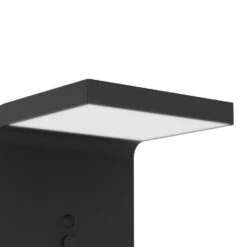 EGLO Spiante Solar Wandlamp - LED - 14 Cm - Zwart/Wit -Leenbakker Winkel 0717dd40b6a34488842299dca1c4ee7e