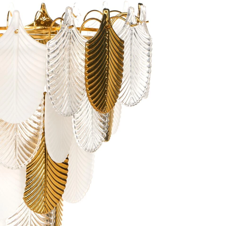 AGUIRRE - Kroonluchter - Messing/Transparant - Glas 8 AGUIRRE - Kroonluchter - Messing/Transparant - Glas - Afbeelding 8