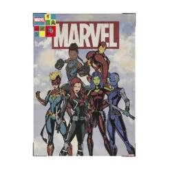 Disney - Canvas - Marvel Comics Marvel Avengers Group - 70x50cm -Leenbakker Winkel 07ae332a774240a4ba3d7965d43e8f89