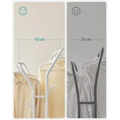 Furnihaus Kledingroede Kledingrek Dubbele Kledingophangrail Met Wielen 103,5 Cm -Leenbakker Winkel 07c45acfc2f84f009b6cc0a5049a8479