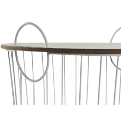 Items Bijzettafel - 2 Stuks - Manden - Metaal En MDF - Wit -Leenbakker Winkel 0963f0f9384141cbb6e193cafff85d03