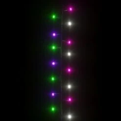 VidaXL - Led-slinger - Pastel Multicolour And Dark Green - 13 M -Leenbakker Winkel 0a339d5fa5e24222a2399c28c8003907