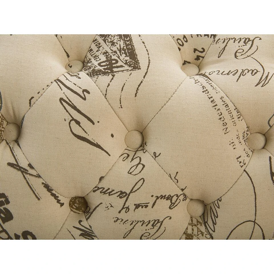 NIMES - Chaise Longue - Beige - Linkerzijde - Polyester 7 NIMES - Chaise Longue - Beige - Linkerzijde - Polyester - Afbeelding 7