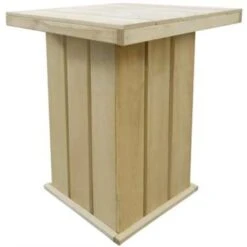 VidaXL - Buiten Eettafel - Bruin - Grenenhout - 75 X 75 X 110 Cm