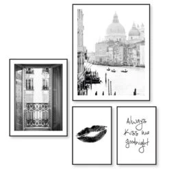 Set Poster Met Lijst - Liefde