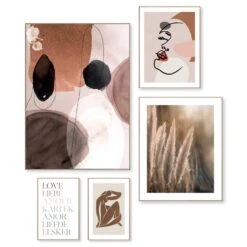 Set Poster Met Lijst - Love Match