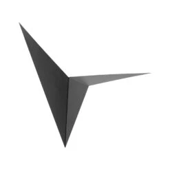 Beliani Muurlamp BRIANCE - Zwart Metaal