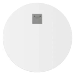 Glasschilderij Pampasgrassen Ø 70 Cm Wit -Leenbakker Winkel 1000008933 0102