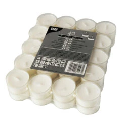 Conpax Candles Waxinelichtjes - 40 Stuks - 4 Branduren