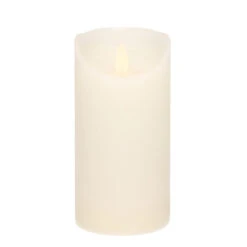 Anna's Collection Stompkaars - LED - Wit - Met Dansvlam - 15 Cm