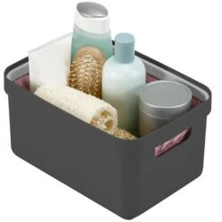 Sigma Home Opbergbox 5L Antraciet -Leenbakker Winkel 1000014092 0110