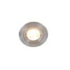 QAZQA Smart Inbouwspot Staal Rond IP44 Incl. Wifi GU10 - Xena