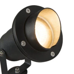 QAZQA Tuinspot-prikspot Zwart Incl. Snoer En Stekker IP65 - Done -Leenbakker Winkel 1000014964 0103