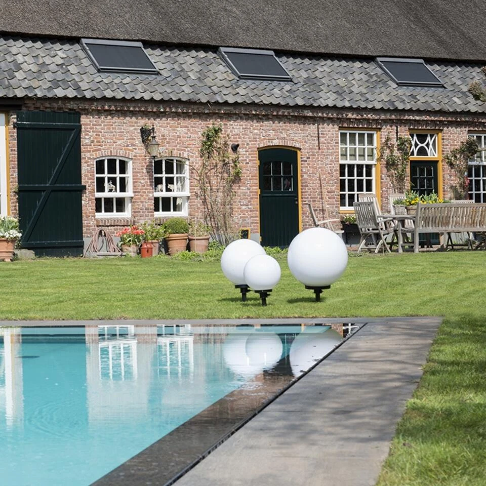 QAZQA Buitenlamp Met Grondpin 50 Cm IP44 - Bol 2 QAZQA Buitenlamp Met Grondpin 50 Cm IP44 - Bol - Afbeelding 2