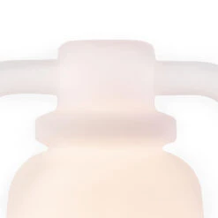 QAZQA Tafellamp Oplaadbaar 30 Cm IP44 Wit - Storm Small -Leenbakker Winkel 1000014991 0103