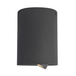 QAZQA Smart Opbouwspot Antraciet Kantelbaar Incl. Wifi GU10 - Rondoo Up -Leenbakker Winkel 1000015282 0103