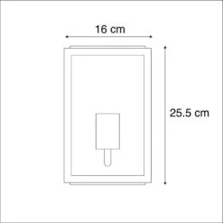 QAZQA Industriële Buitenwandlamp Zwart Met Glas IP44 - Rotterdam 2 6 QAZQA Industriële Buitenwandlamp Zwart Met Glas IP44 - Rotterdam 2 -Leenbakker Winkel 1000015353 0102