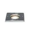 QAZQA Grondspot Staal 10,5 Cm IP65 - Basic Square