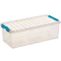 Uitgelichte producten 11 Q-line Opbergbox 9,5L Transparant Blauw