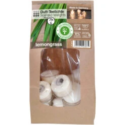 Enlightening Candles Geurkaarsen - Citroengras - 18x Waxinelichtjes