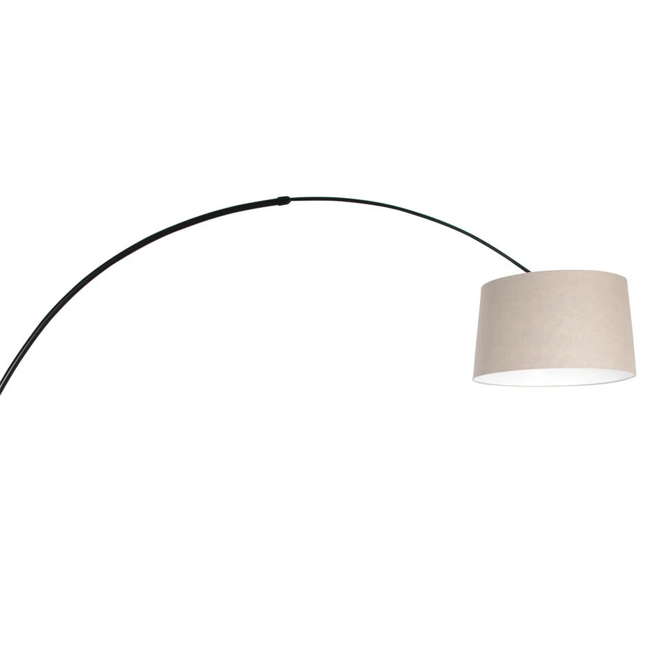 Steinhauer Vloerlamp Sparkled - 1 Lichts - 130-190x230 Cm - Zwart 2 Steinhauer Vloerlamp Sparkled - 1 Lichts - 130-190x230 Cm - Zwart - Afbeelding 2