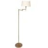 Mexlite Vloerlamp - 1 Lichts - 45x154 Cm - Brons