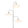 Steinhauer Vloerlamp Tallerken - 3 Lichts - 46x171 Cm - Staal