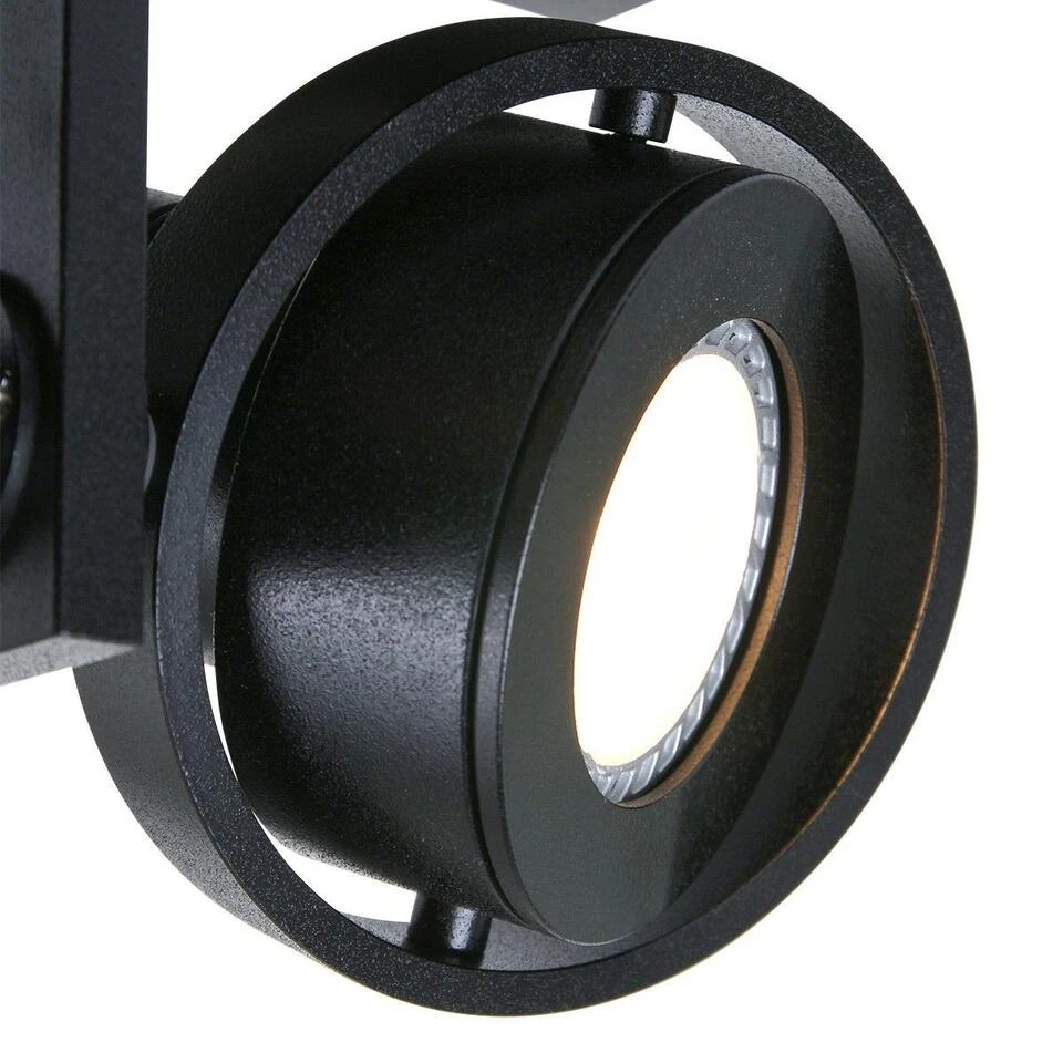 Steinhauer Spot Quatro - 2 Lichts - 24x15 Cm - Zwart 4 Steinhauer Spot Quatro - 2 Lichts - 24x15 Cm - Zwart - Afbeelding 4