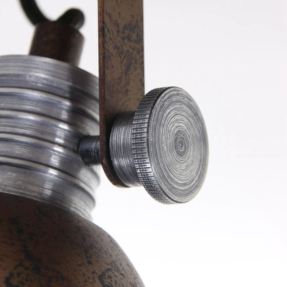 Steinhauer Spot Brooklyn - 3 Lichts - 61x16 Cm - Bruin 4 Steinhauer Spot Brooklyn - 3 Lichts - 61x16 Cm - Bruin - Afbeelding 4