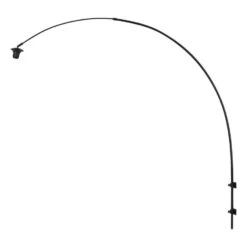 Steinhauer Wandlamp Sparkled - 1 Lichts - 115-160x165 Cm - Zwart