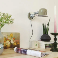 Mexlite Wandlamp Davin - 1 Lichts - 29x29 Cm - Groen -Leenbakker Winkel 1000023329 0102