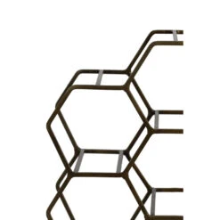 Wijnrek Salbris - Antiek Brons - 12 Flessen -Leenbakker Winkel 1000024511 0112