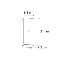QAZQA Wandlamp Zwart IP44 Met Licht-donker Sensor - Baleno II -Leenbakker Winkel 1000025100 0102