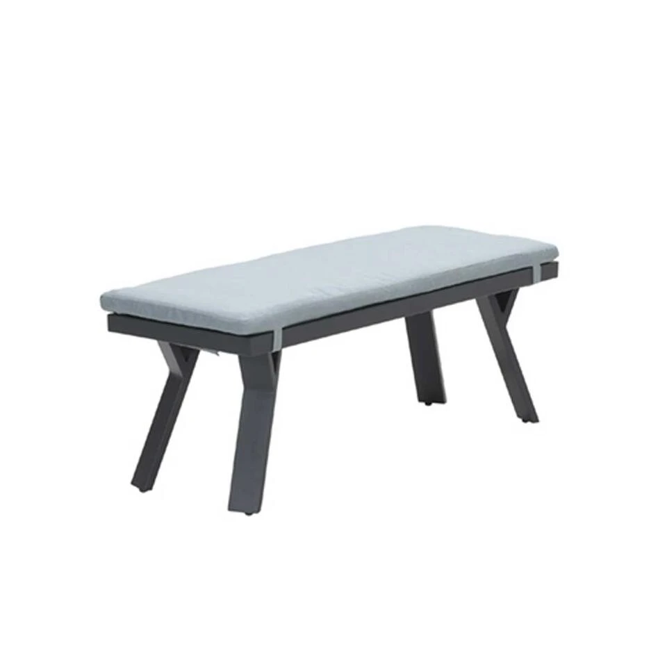 Garden Impressions Senja Sport Tuinbankje 110x40xH45 - Mint Grijs 3 Garden Impressions Senja Sport Tuinbankje 110x40xH45 - Mint Grijs - Afbeelding 3