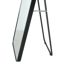 Fragix Alux Passpiegel Staand/hangend - Zwart - Aluminium - 150x40 -Leenbakker Winkel 1000032486 0103