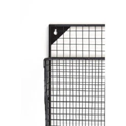 LOFT42 Maggy Gaas Tijdschriftenrek Large - Metaal - Zwart - 2 Vaks -Leenbakker Winkel 1000032511 0102