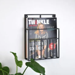 LOFT42 Maggy Tijdschriftenrek Small - Metaal - Mat Zwart 6 LOFT42 Maggy Tijdschriftenrek Small - Metaal - Mat Zwart -Leenbakker Winkel 1000032512 0102