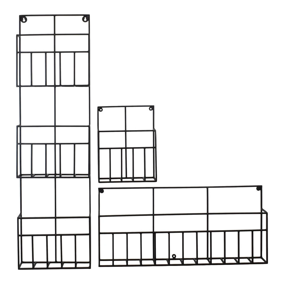 LOFT42 Maggy Tijdschriftenrek Small - Metaal - Mat Zwart 4 LOFT42 Maggy Tijdschriftenrek Small - Metaal - Mat Zwart - Afbeelding 4