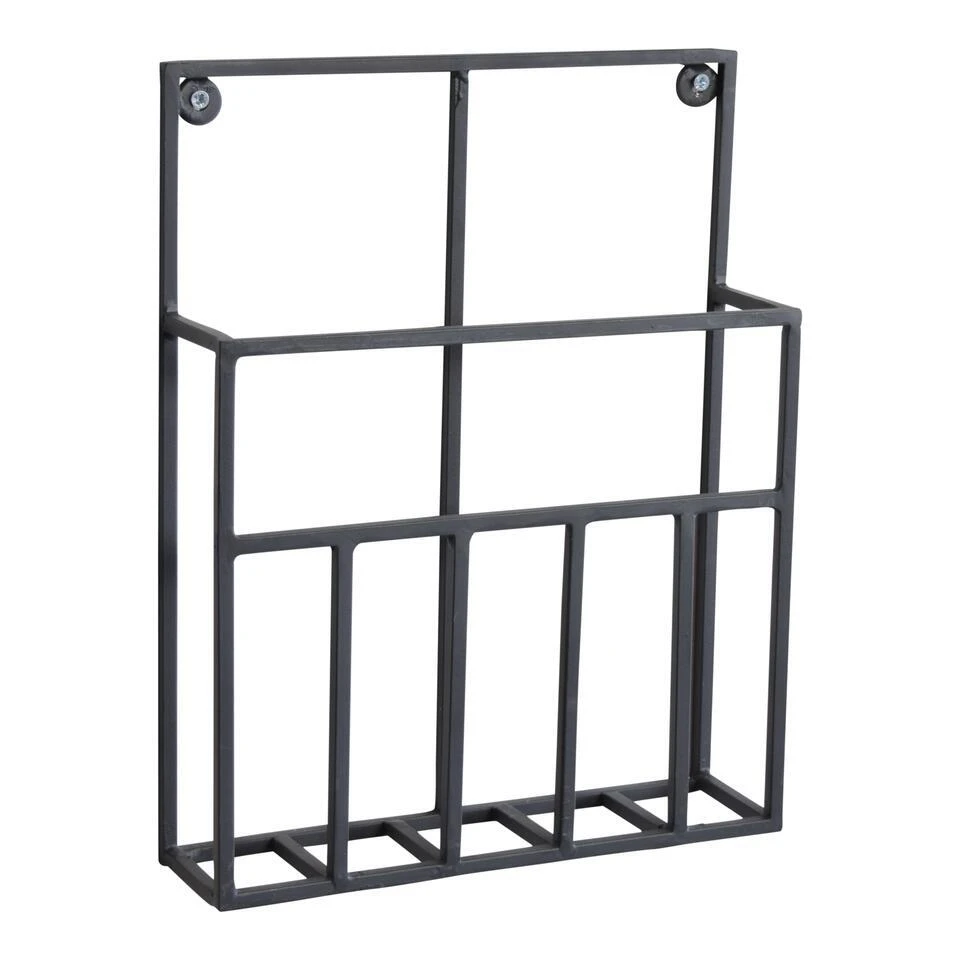 LOFT42 Maggy Tijdschriftenrek Small - Metaal - Mat Zwart 1 LOFT42 Maggy Tijdschriftenrek Small - Metaal - Mat Zwart