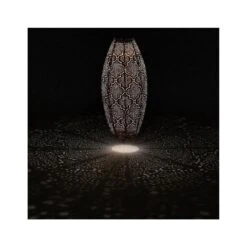 Lumiz Solar Lampion Bazaar Long Oval - Solar Tuinverlichting - 20 Cm - Roze -Leenbakker Winkel 1000033369 0110