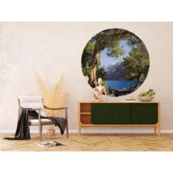 Sanders & Sanders Zelfklevende Behangcirkel - Berglandschap Met Bomen 6 Sanders & Sanders Zelfklevende Behangcirkel - Berglandschap Met Bomen -Leenbakker Winkel 1000037760 0102